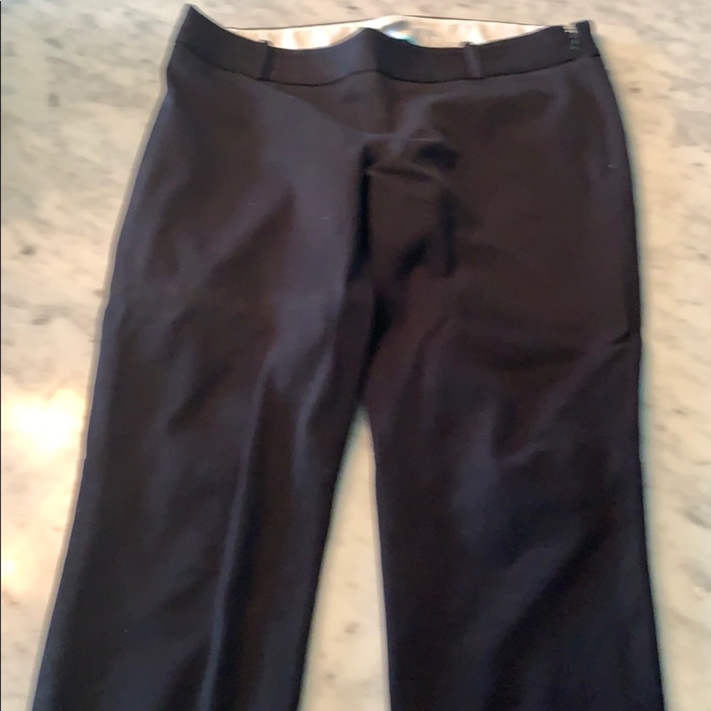 Black jcrew pants